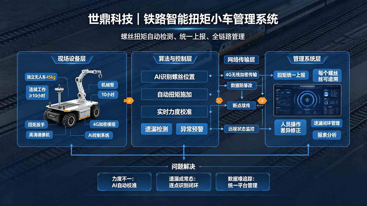 智能扭矩小车+管理系统